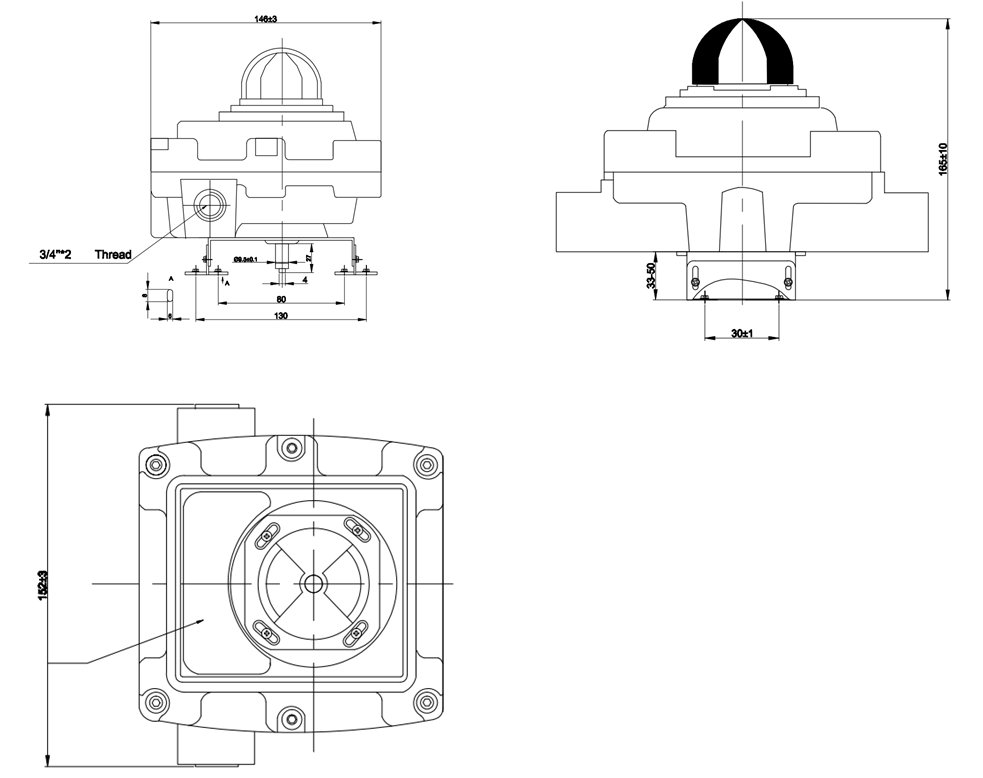 Accessories--Limit Switch Box APL410 from China manufacturer - Valco